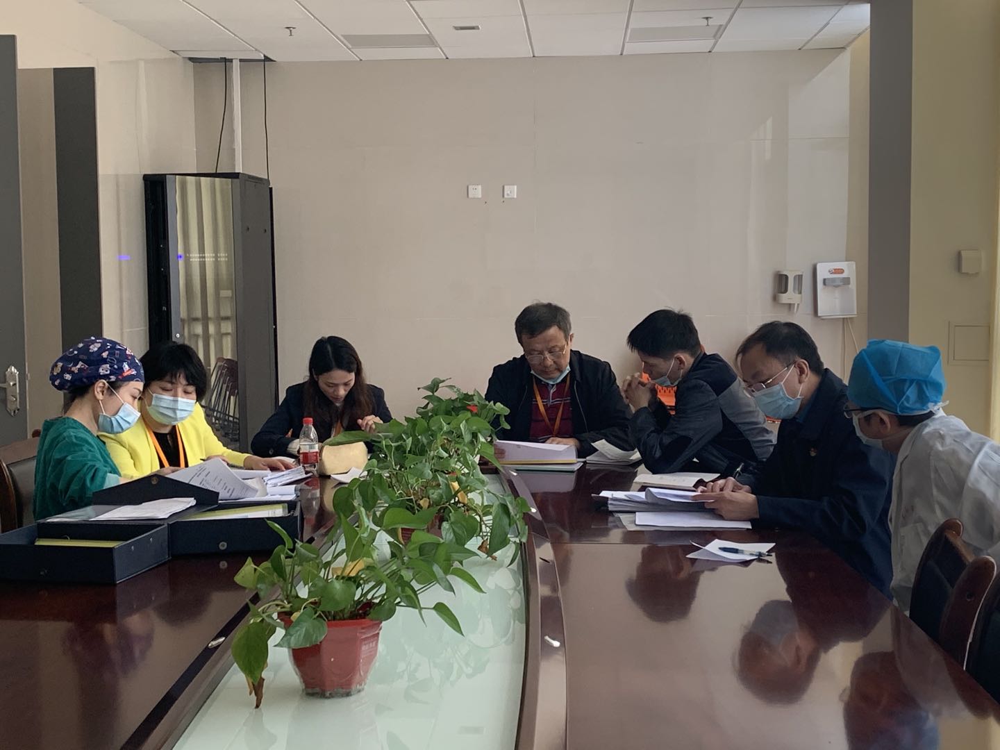 金沙娱乐城开展2020年度科室质量安全管理小组考评工作